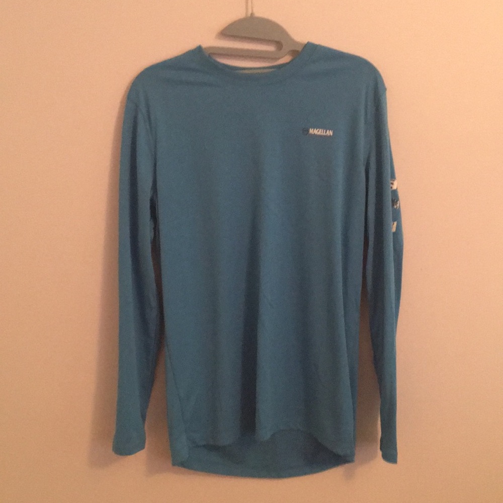 Blue Dri-Fit Long-Sleeve Shirt